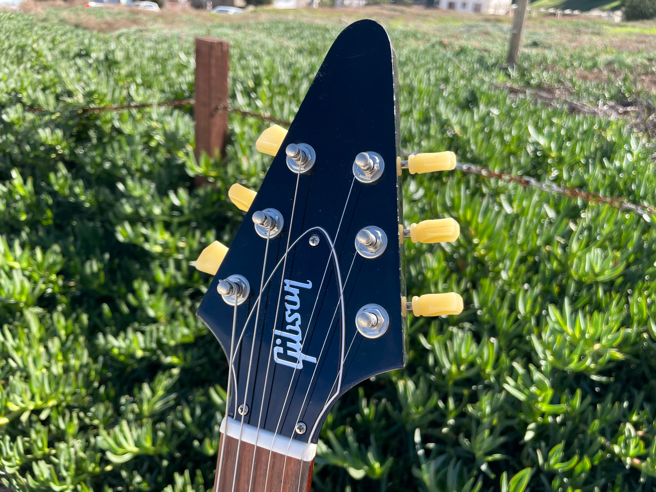 Gibson Flying V ’67 Reissue BLACK ON BLACK SOLD